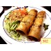 502. BÚN CHẢ GIÒ CHAY - VERMICELLI WITH VEGETARIAN DEEP FRIED SPRING ROLLS( 12 MINUTES)